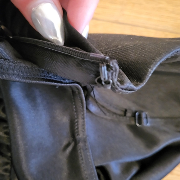 Planet Gold Black Mini Dress with Spaghetti Straps Size S and M Available - Picture 7 of 8